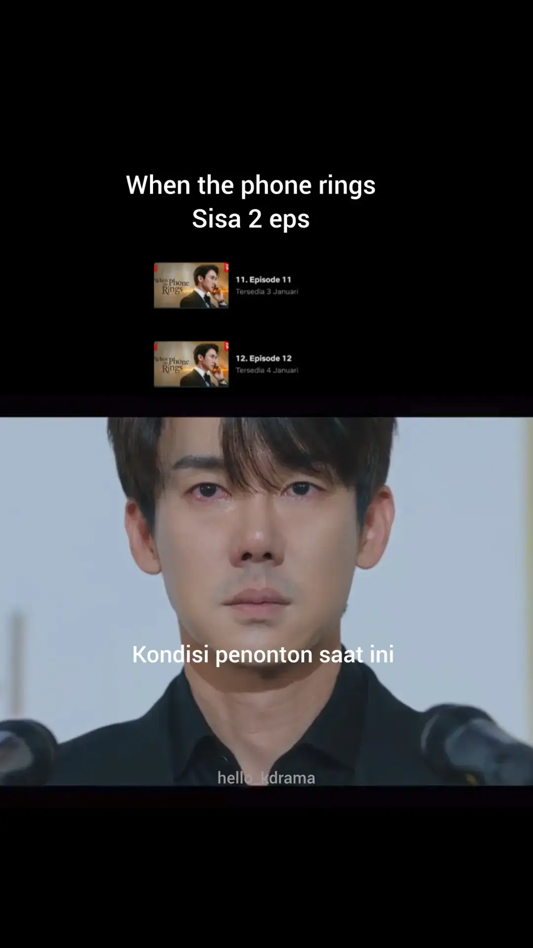 patah hati ga? #fypシ #fyp #kdrama #chaesoobin #yooyeonseok #whenthephonerings #netflix 