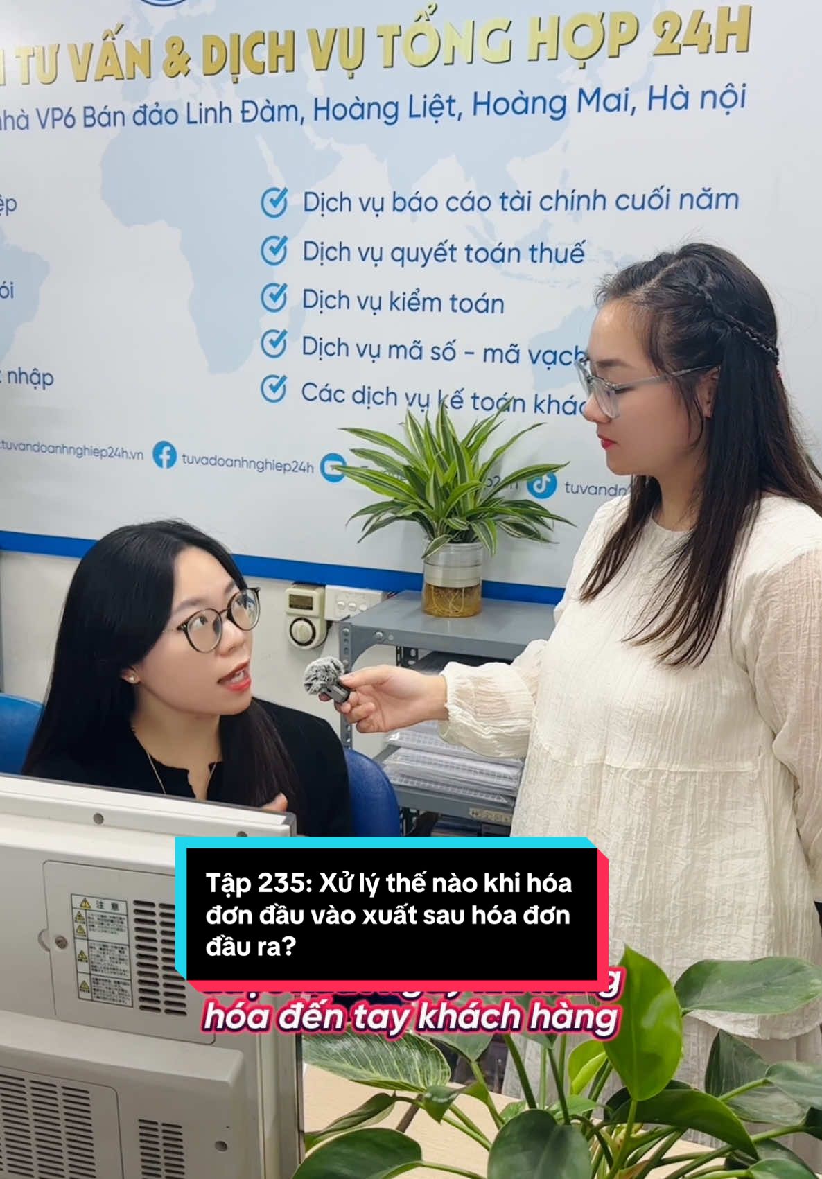 Tập 235: Xử lý thế nào khi hóa đơn đầu vào xuất sau hóa đơn đầu ra? #tiktok #law24h #doanhnghiep #TikTokAwardsVN 