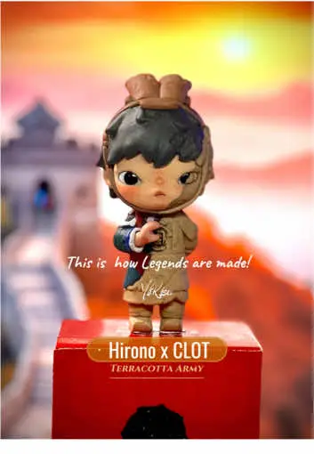 Happy New Year 2025 with Hirono x CLOT Series This is how legends are made!! From the fire🔥🎉🥳#hirono #clot #POPMART #fyp #arttoy 