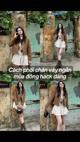 Mặc chân váy ngắn hack dáng lắm luôn nhưng phải phối sao cho có gu nha #macdepmoingay #foryou #outfitideas #phoidonu #tipphoidoxinh #fypシ゚viral #trending #doxinhmoingay 
