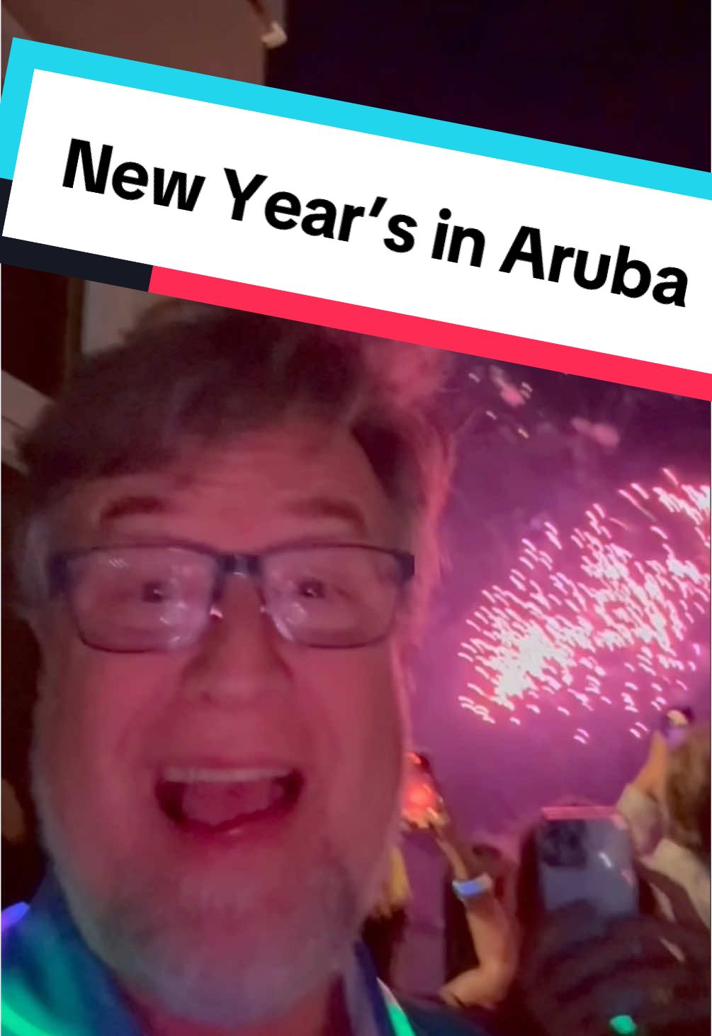 #NewYears in #Aruba kinda makes the #fourthofjuly feel quaint. Here’s to 2025! #Doofenshmirtz #PHINEASANDFERB #HamsterAndGretel #Disney