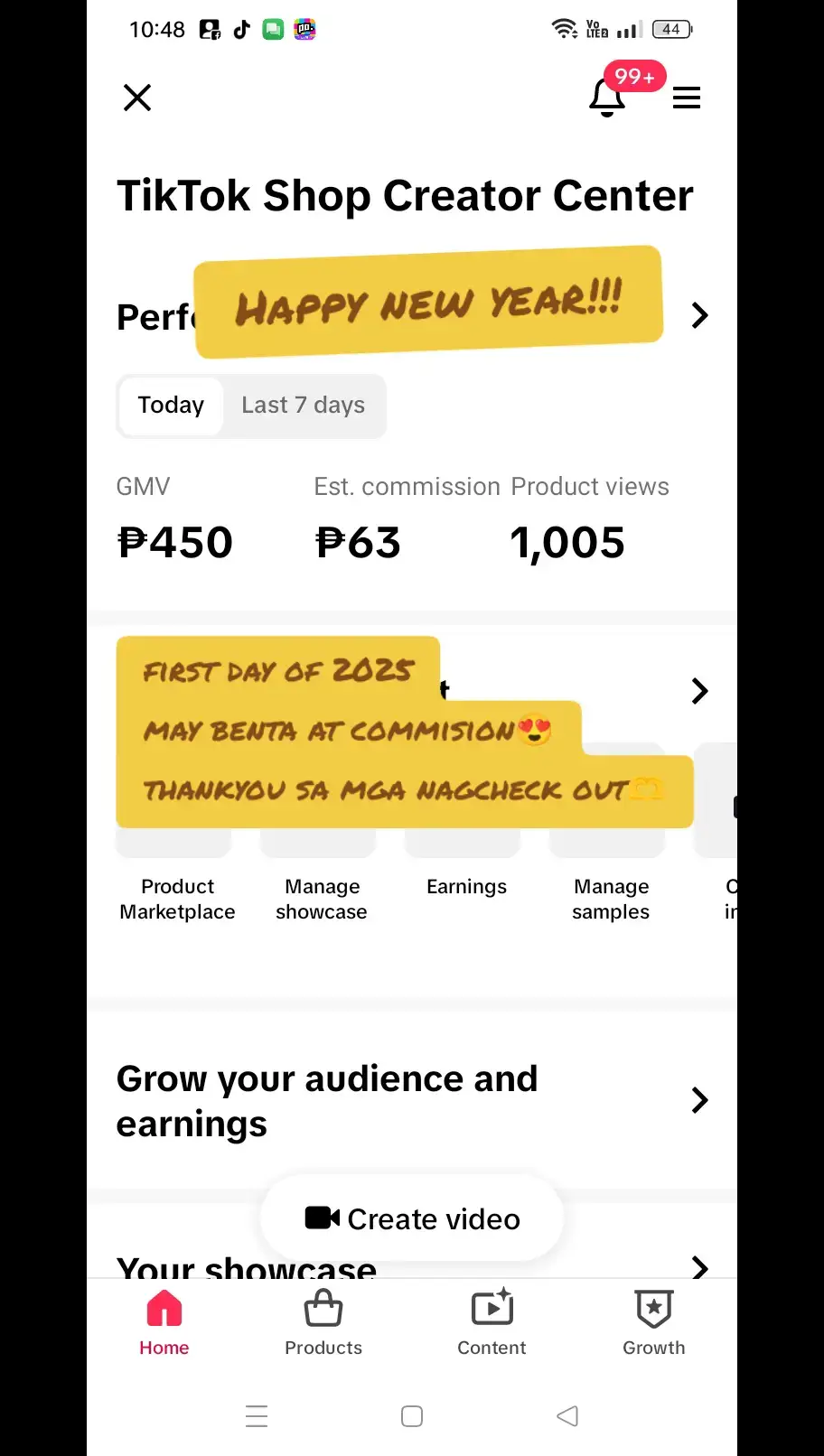 maliit lng to sa IBA Pero sa small affiliate tulad ko subrang saya ko na KC my benta aq ngaung unang araw ng 2025.Thanks  po sa pagtitiwala,Thanks G🙏❤️