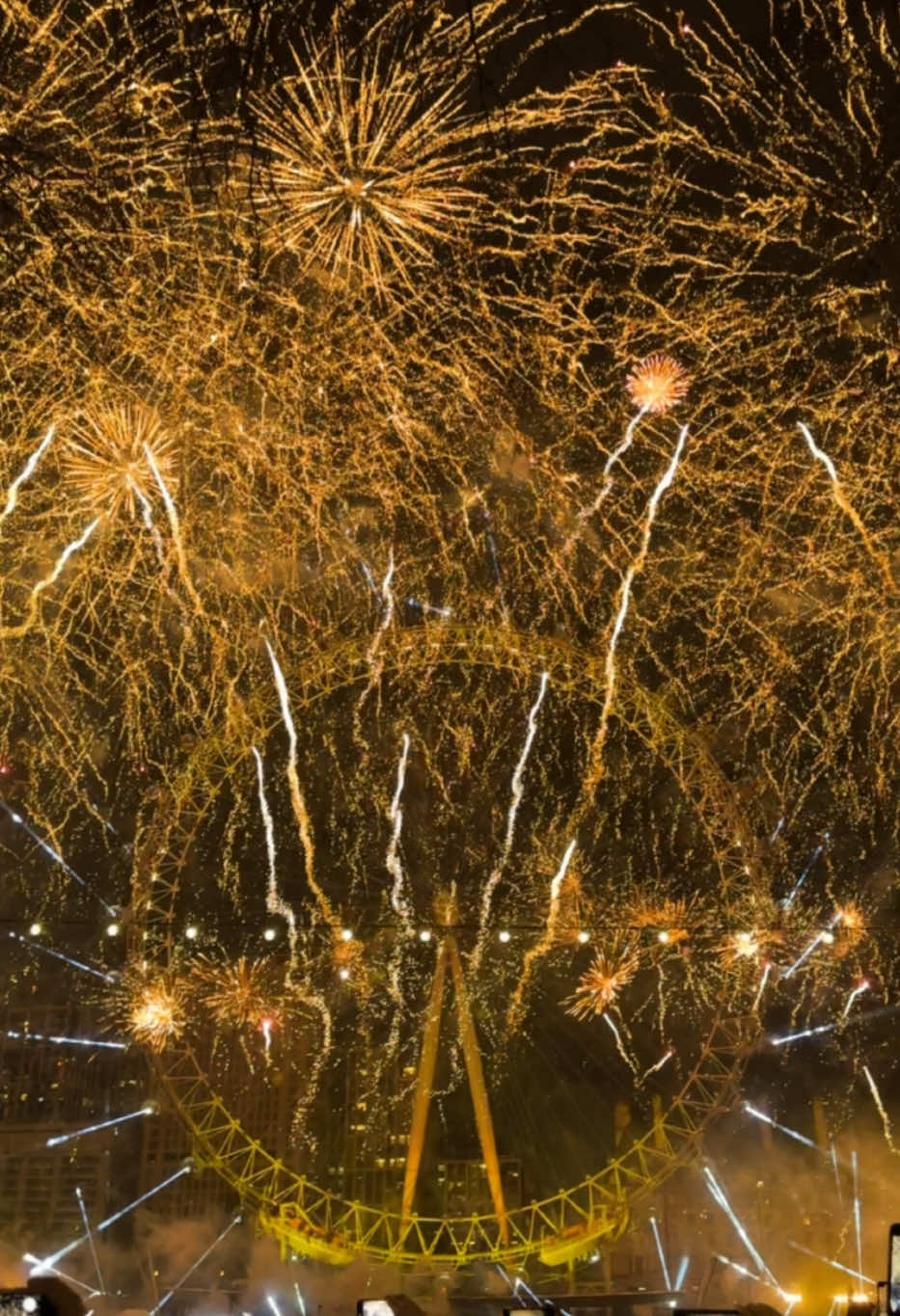 Mayor of London Fireworks 2025 🧨🎇💫 #newyear #fireworks #london #england #unitedkingdom 