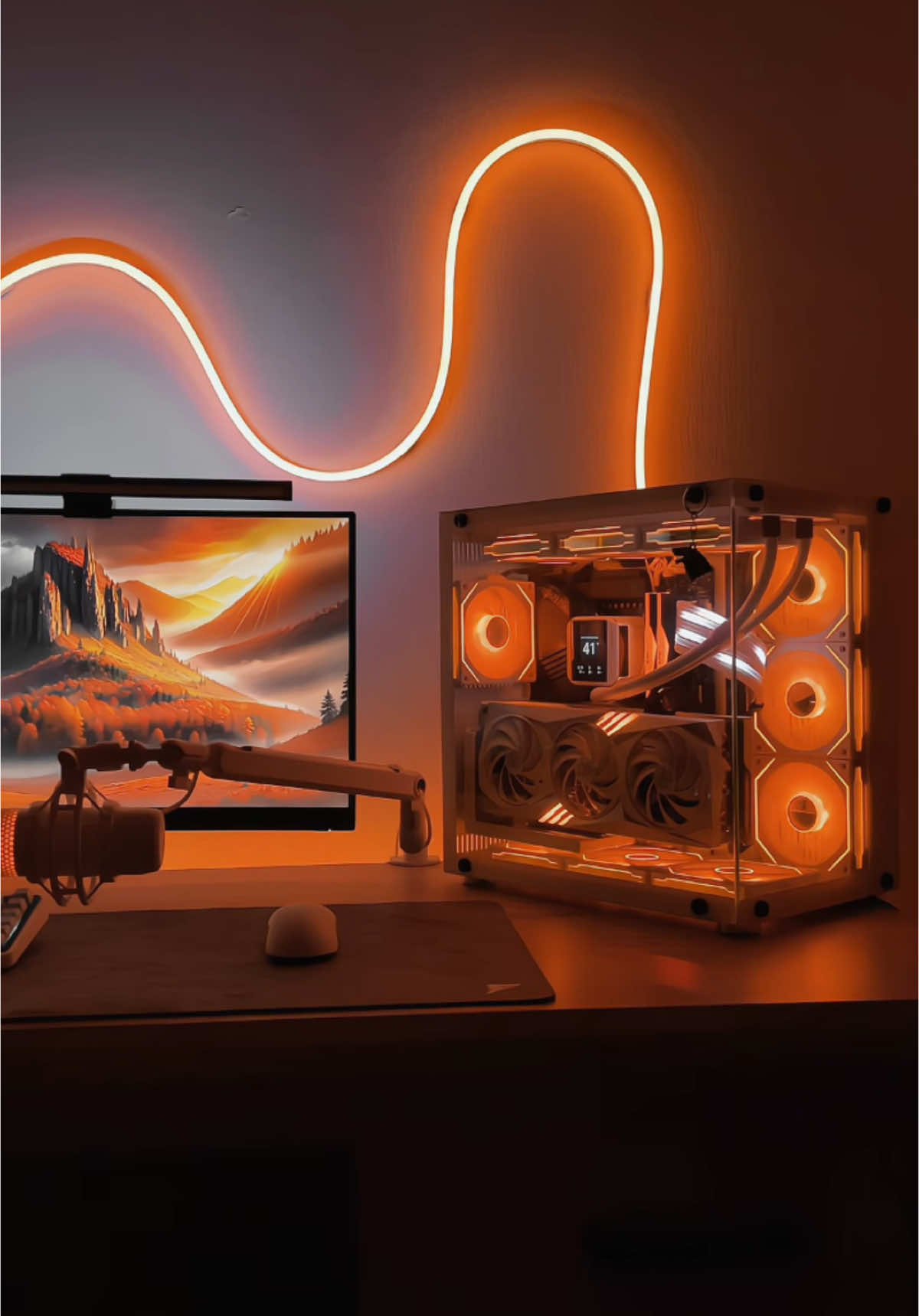 #fyp #fypシ #viral #setup #pc #gamingpc #GamingSetup #whitesetup #cozysetup #techtok #سيت_اب #بيسي #بي_سي 