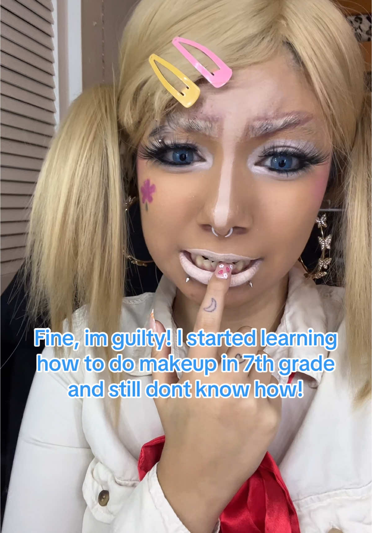 CWAZYYY i know i know🤯 #keisan #dandadan #keisancosplay #dandadancosplay #anime #cosplay #gyaru #gyarumakeup #kei 