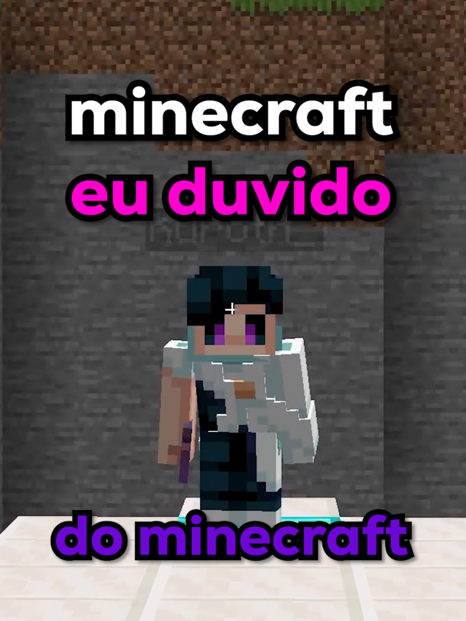 EU DUVIDO no MINECRAFT! @belexoficial @mohameddomine @kuroth_  #Minecraft #fyp