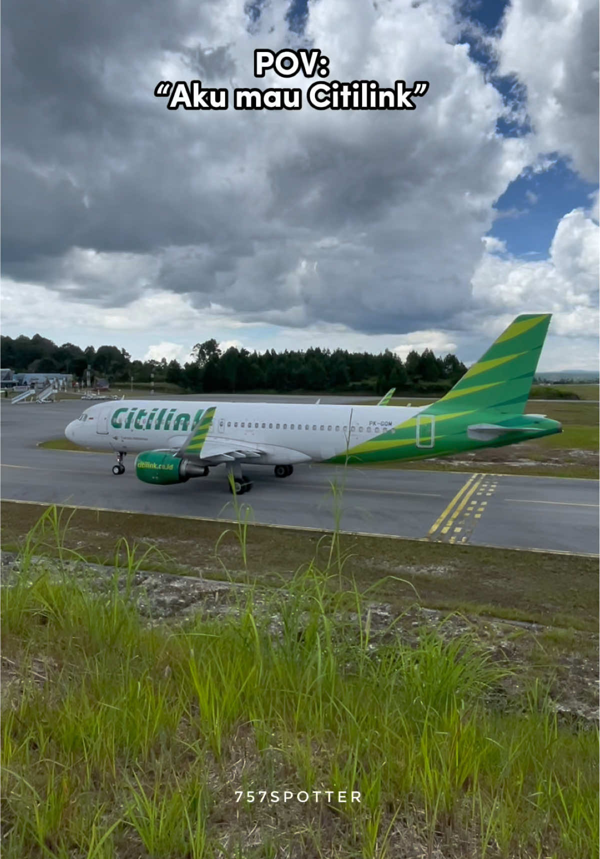 (Indonesia content 🇮🇩) Aku mau Citilink @Citilink Indonesia 😂✈️  #indonesia #citilink #akumaucitilink #aviation #planespotting #fyp #foryou #garudaindonesia 