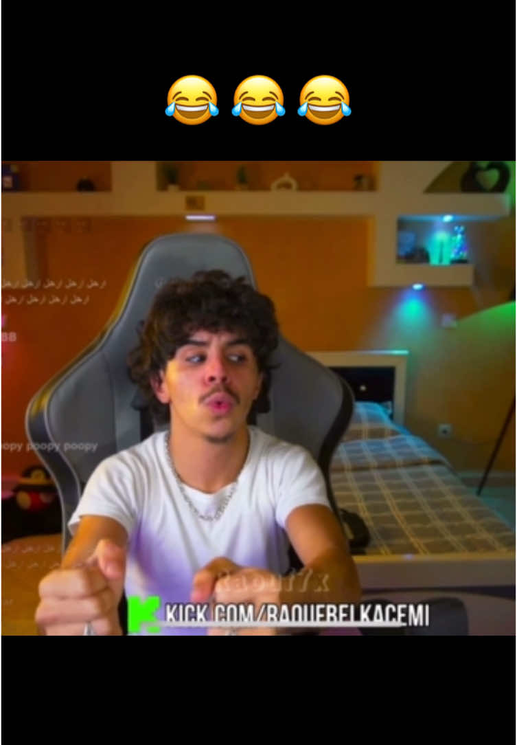 RÉACTION | @Raouf Belkacemi 🤣 #foryoupage #foryou #viral #fyp #vn #raouf_belkacemi #edit #raoufedit #9lbazi #raouf_live #kick #reaction #VNVideoEditor 