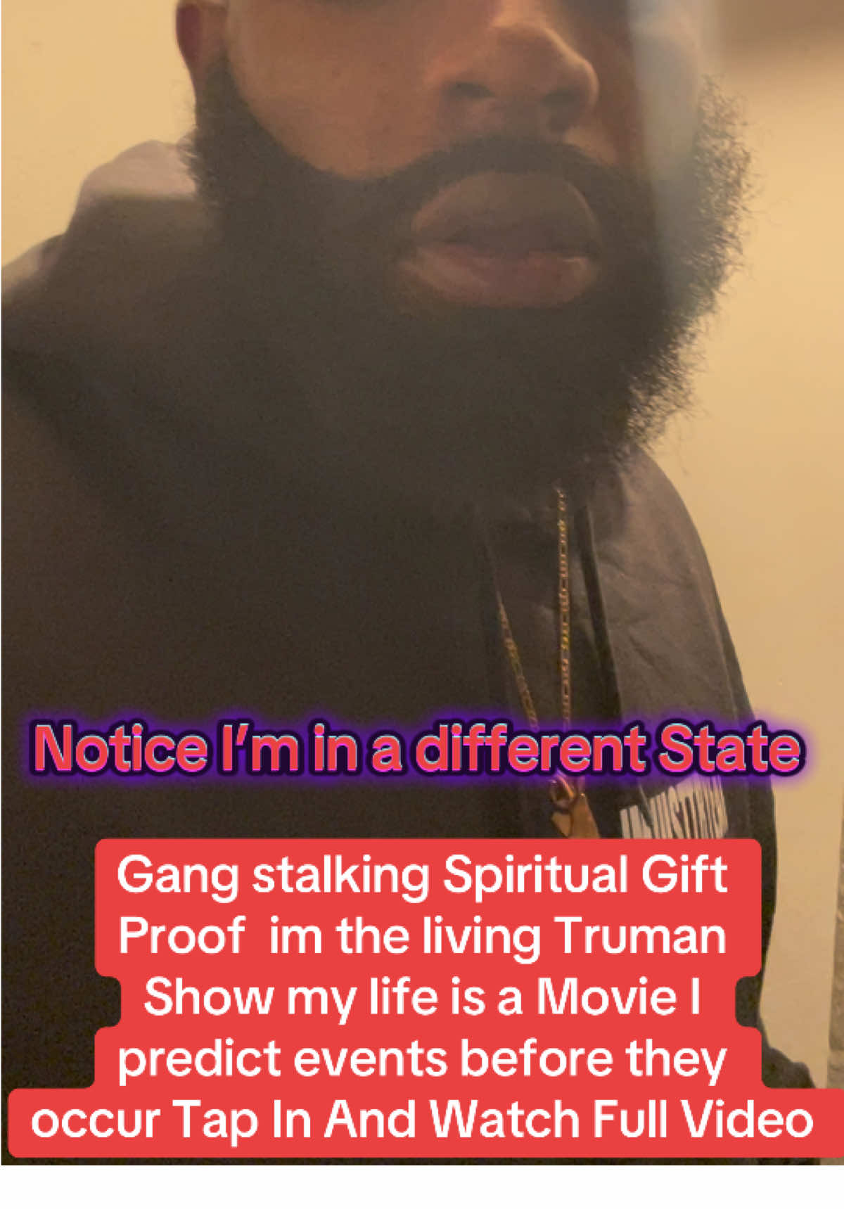 Gang stalking living Truman Show I have Spiritual Gifts I can predict events before they occur Tap In And Watch….