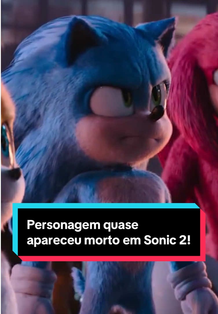 Esse personagem quase apareceu morto em Sonic 2?  . . . . . . . . . . #sonic #sonicthehedgehog #sonic3 #shadow #bigthecat #fyp #paravoce #foruyou 