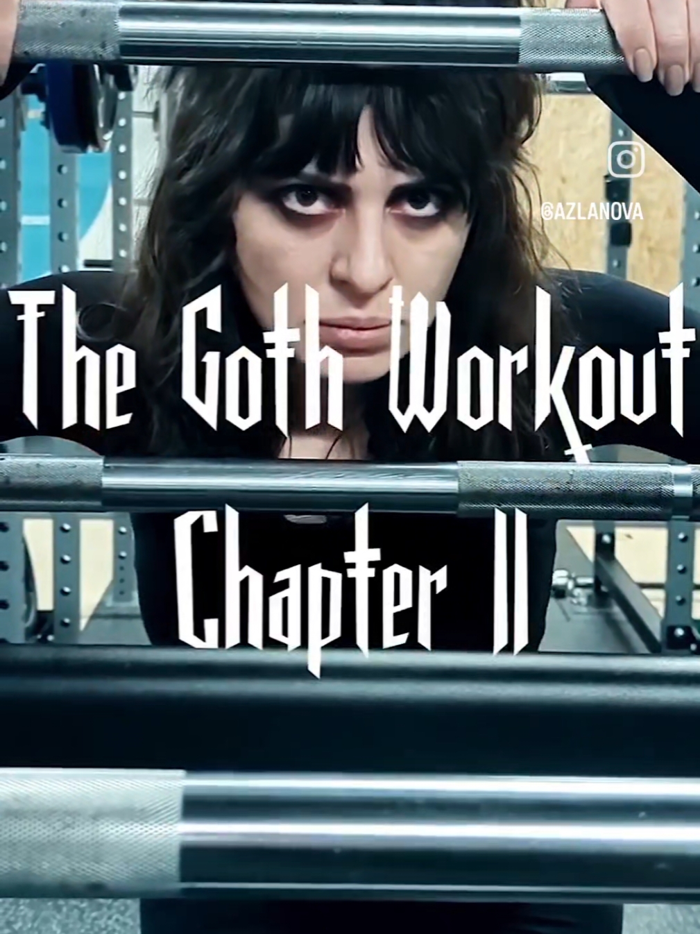 The Goth Workout Chapter ll. No more holidays, no more mince pies.  . #goth #gothworkout #gothgirl #comedy #comedian #funny #workout #gym #sketch #exercise #Fitness #gothic #sketch #getready 