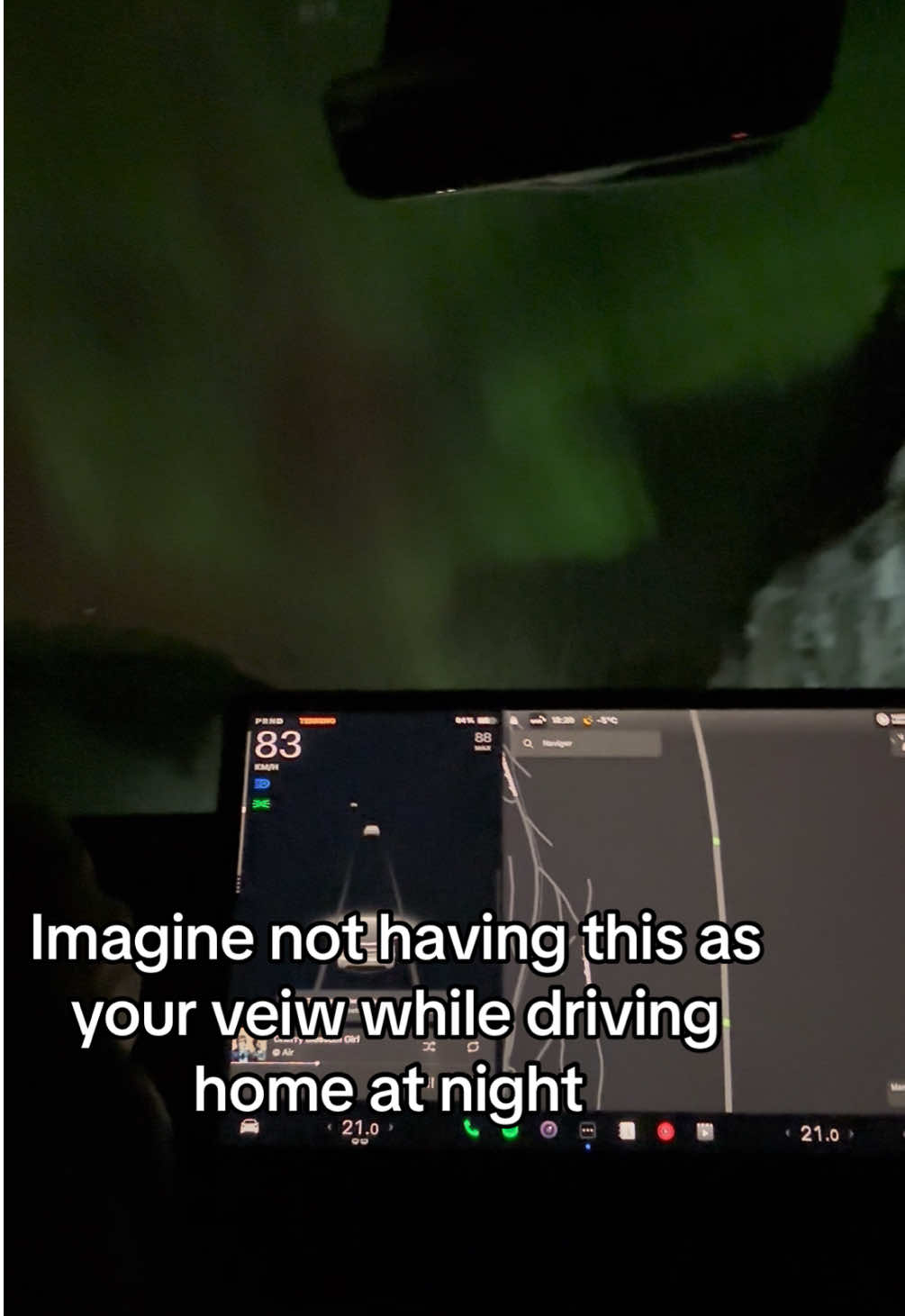 northern lights🌃 what a beauti❤️🙏🤩#fyp #northernlights #foryoupage #fypageシ #norway #driving #repost #inspo #relatable #2025 #teamworktrend 