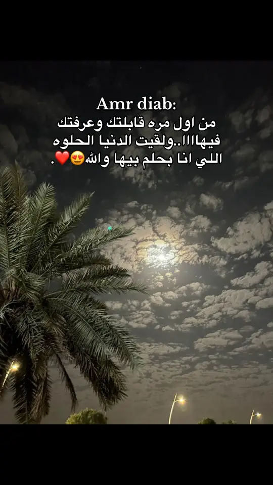 #عمرو_دياب #amrdiab #اغاني_رومانسية #viral_video #foryoupage❤️❤️ #foru #fyp #قلب #الليل #fypシ゚viral🖤tiktok 