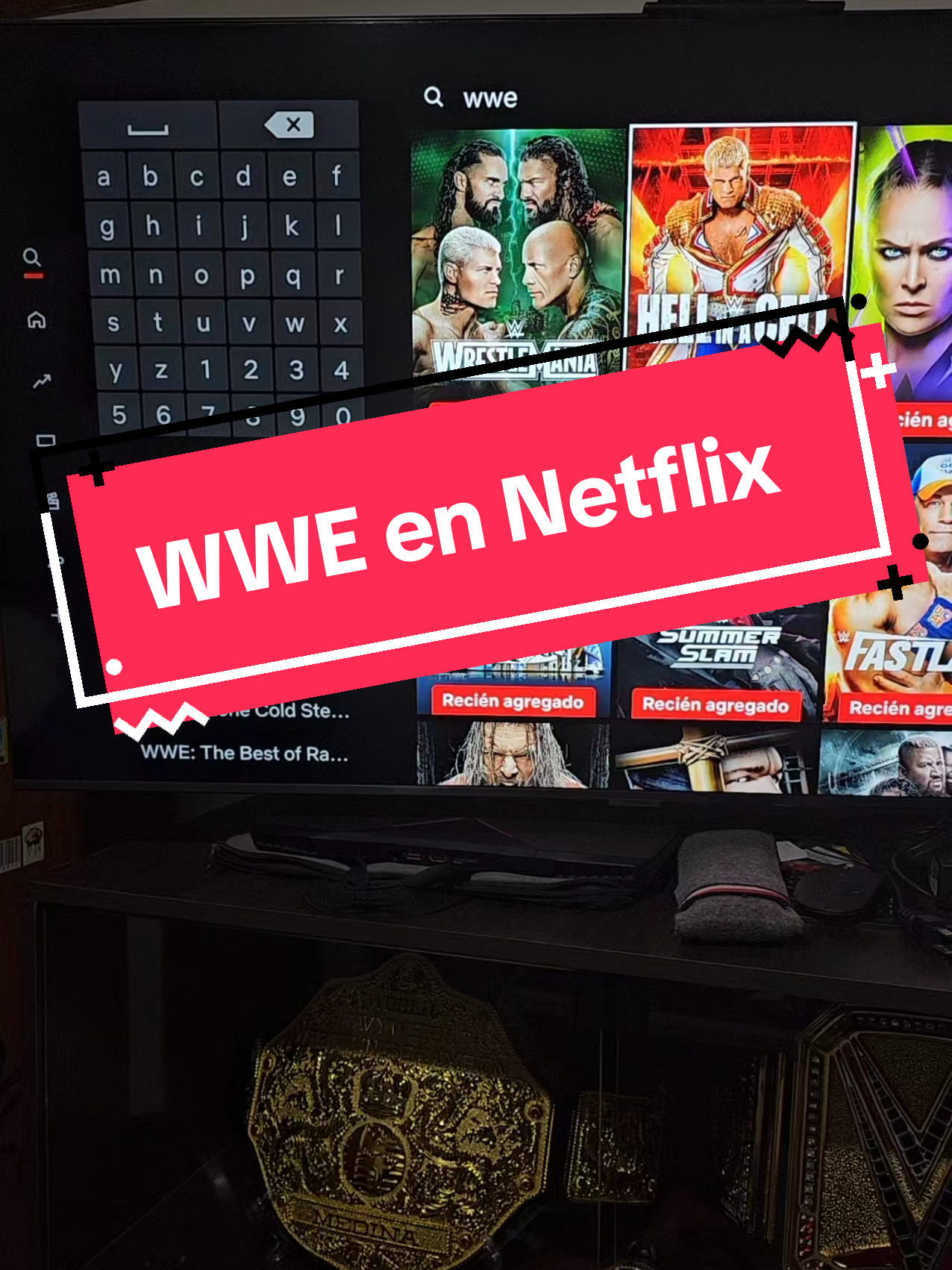 WWE en Netflix #WWE #wweenespañol #wweespañol #netflix #wwecolombia #wrestling @WWE @WWE Español @Netflix 