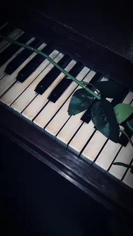 Old Doll - Piano 🖤 #piano #olddoll #pianolover #pianoeasy #rose #pianotutorial #aest #fyp #fyyyyyyyyyyyyyyyyyyy #vira #f #viral_video #fürdich #🖤