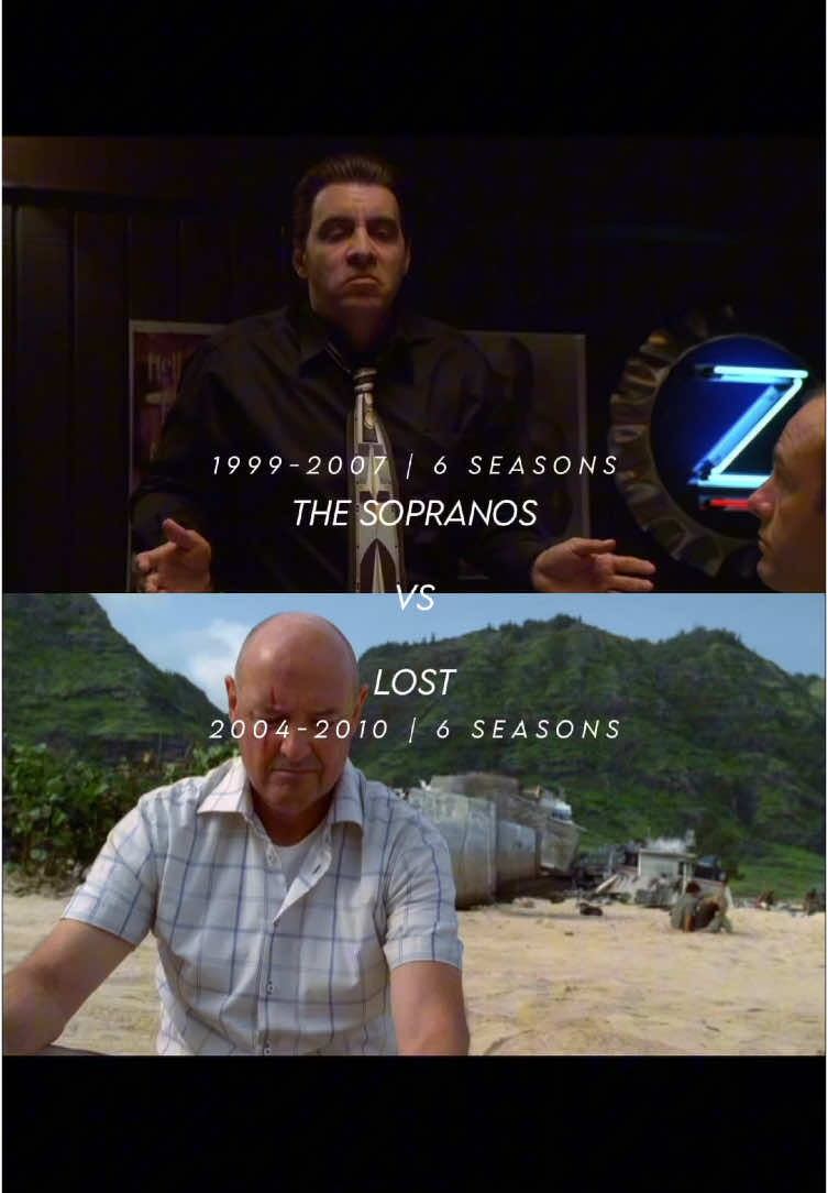 Lost vs the sopranos #fyp #tvshows #lost #thesopranos #tvshow #debates #comparison #goviral 