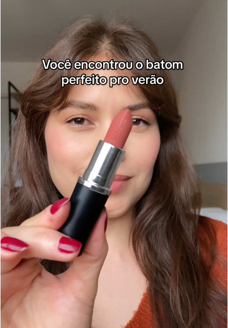 Juro, tô apaixonada. Batom cor taupe da linha Maxcimal da @maccosmetics  #batom #mac #maquiagem 