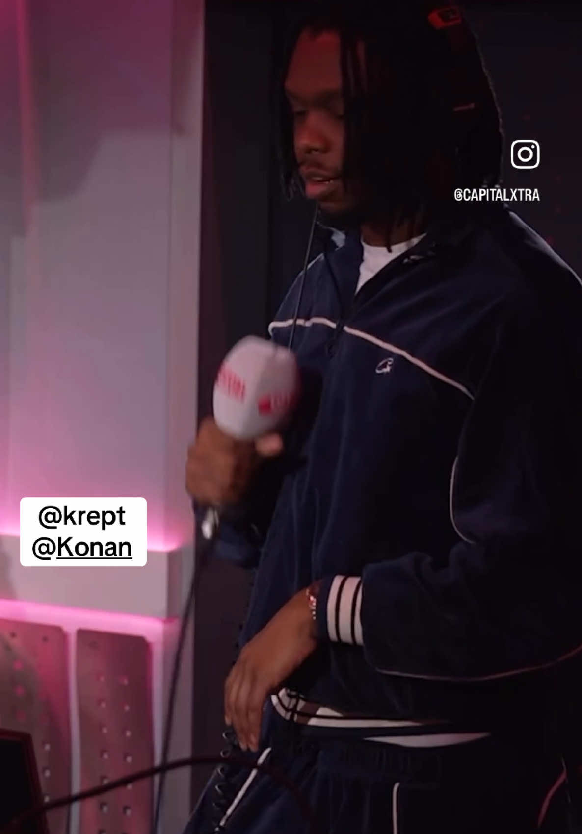 @Krept @Konan with your boy at @capitalxtra #djagonline #teamag #ukdj #london #djlife #tiktokdj #deejay #music