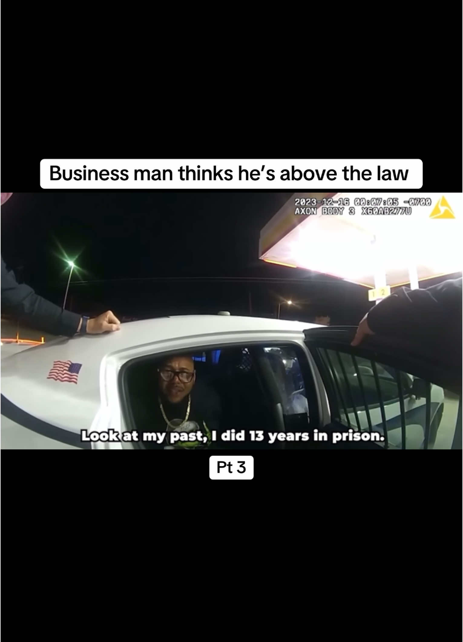 Business man thinks he’s above the law. #copsoftiktok #cops 