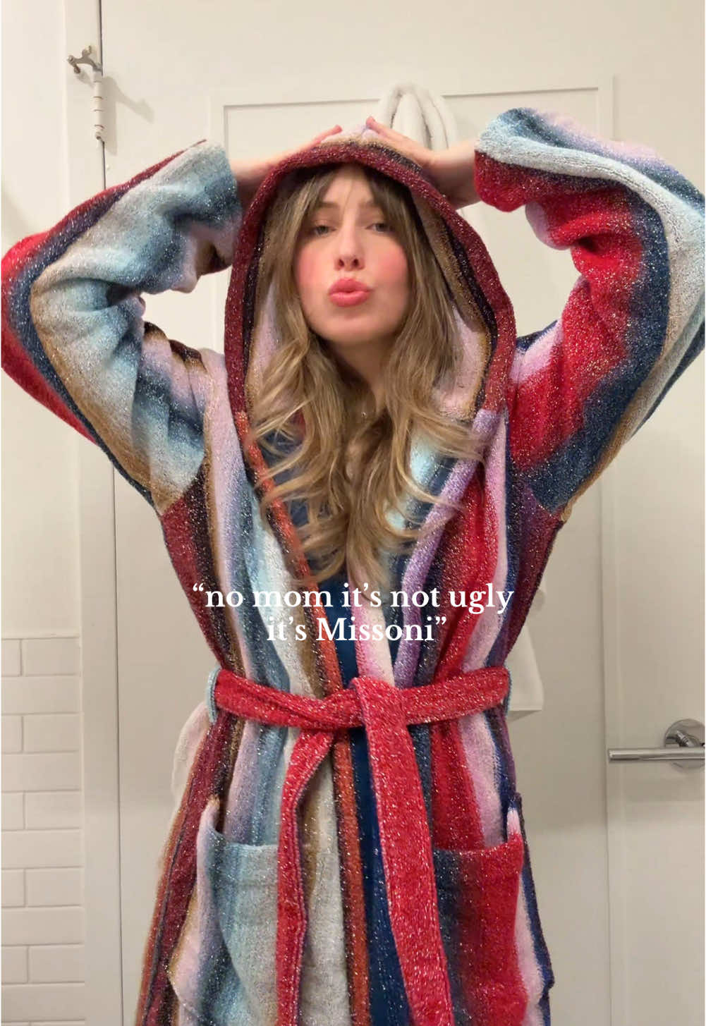 me explaining my purchases #missoni #bathrobe #OOTD #grwm 