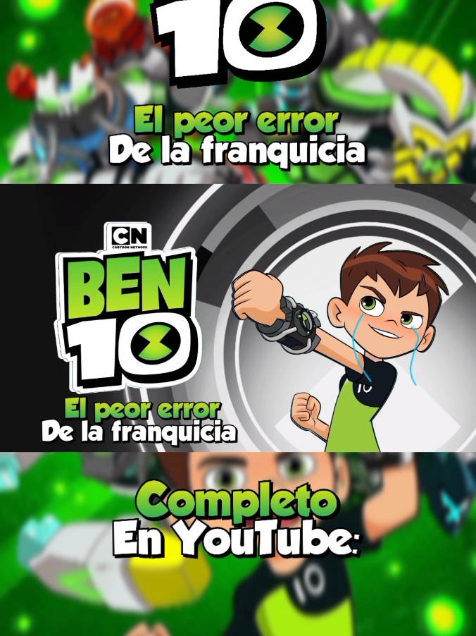 Ben 10 reboot es el peor error de la franquicia #viraltiktok #ben10 #omniproject #cartoonnetwork #omnitrix #fypp #ben10reboot 