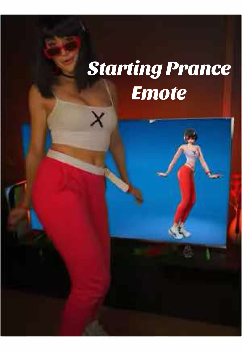 Starting Prance Emote 💃🏻 #fortnite #fortnitedance #laufey #startingprance #fortniteemote #gaming #evie #emote 