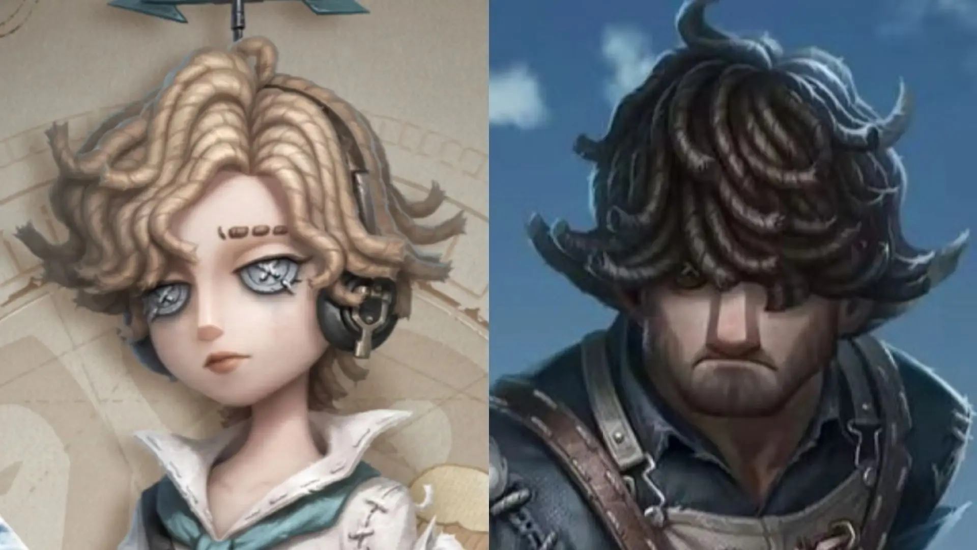 Is time to shave～ But still like you with a beard。 I like them.And I hope they can be related in the future.(˵¯͒〰¯͒˵)#identityv #weatherplanes