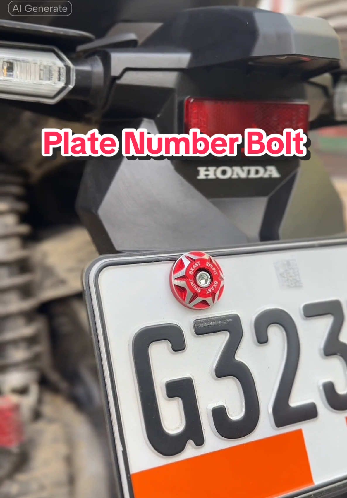 Hindi nangangalawang at full cnc #platenumberbolt #platenumber #plateholder #bolts #boltforplateholder #hondaclickaccessories #motorcycleaccessories #trending #fyp #viral 