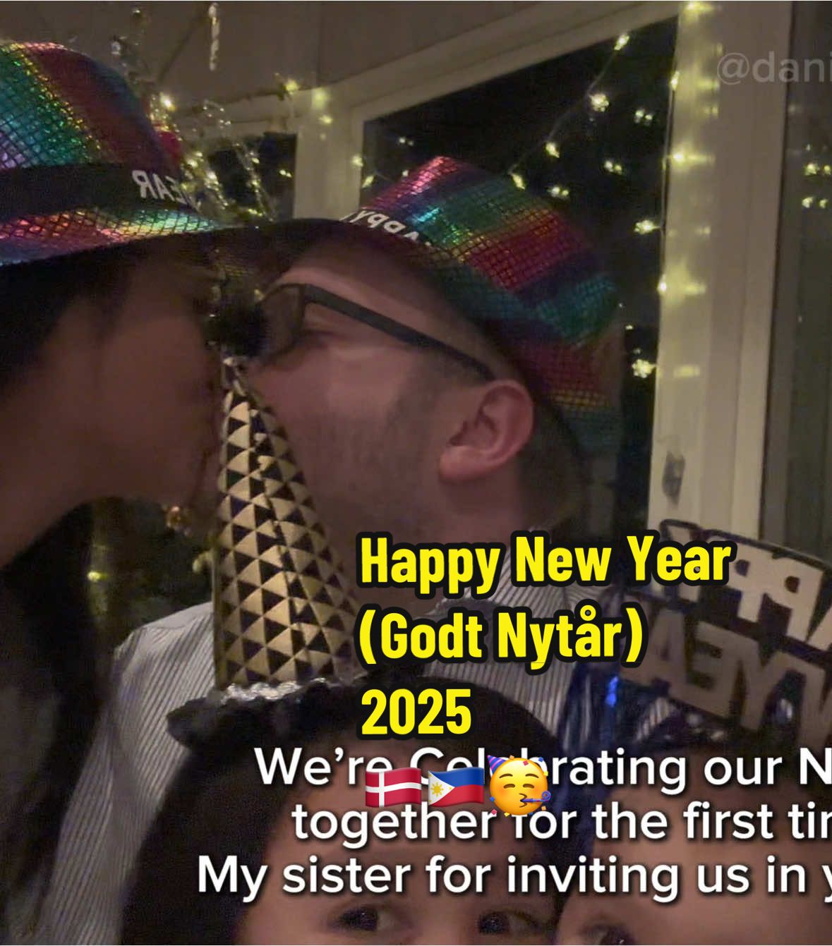 Thank you 2024, Hello 2025 🥳🎉 Happy New Year. Full video in our YouTube channel #HappyNewYear #newyear #2025 #danishfilipinafamily #newyearindenmark🎆🎆 #danishfilipina🇵🇭🇩🇰 #lifeindenmark #fyp #foryou #fypspotted #tiktok #denmark #marriedcouple #danish #danishfilipinacouple🇩🇰❤🇵🇭  