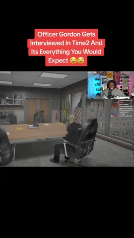 Officer Gordon Gets Interviewed in time2 rp! #gta #100k #pcgaming #roleplay #fyp #time2rp #gtarp #tyrone #gaming #viral @Tyrone @Dust Monkey 