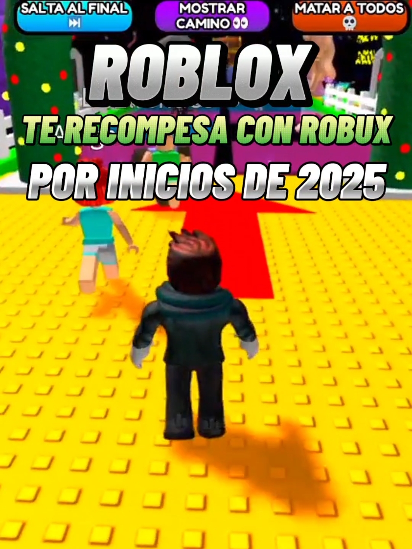 ROBLOX TE RECOMPESA POR INICIOS DE 2025 #roblox #viralvideo 