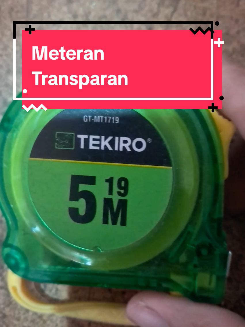 Meteran Tekiro #meteran #tekiro #tools #perlengkapanrumah 