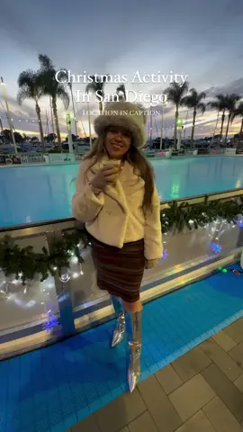 Follow for more things to do in San Diego✨ Did you know you can rollerblade by the water this Christmas? We loved checking out the Marriott Marquis and getting to experience their holiday pop up! The food is amazing and loved being able to have Cali cream ice cream and hot chocolate in one night! 📍 333 W Harbor Dr, San Diego, CA 92101 🎟️ $25 ⏰ Hours: December 23, 2024 – January 5, 2025 12 PM – 10 PM #sandiegocalifornia #sandiegofood #sandiegofoodie #sandiegorestaurants #socalfoodie #foodporn #foodiegram #sandiegoca
