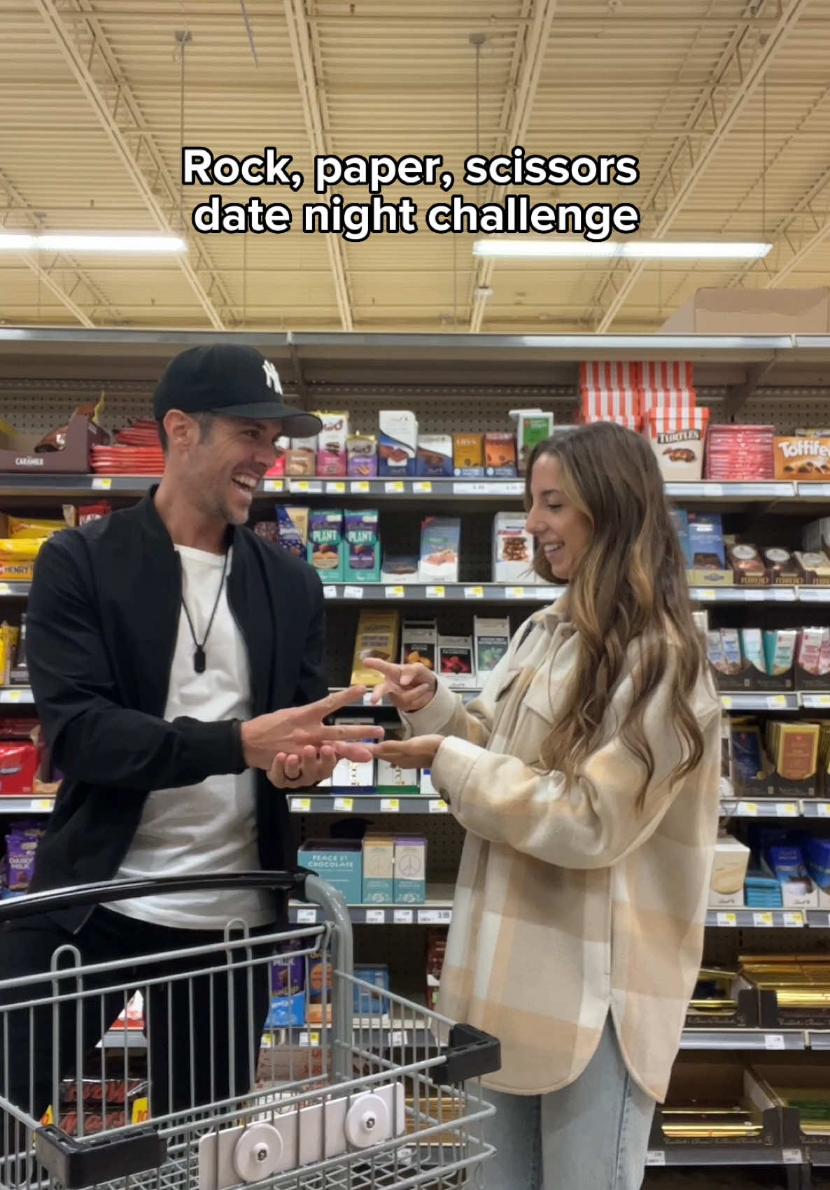 Couples Date Night Idea! Rock, paper, scissors challenge for dinner and a movie ❤️