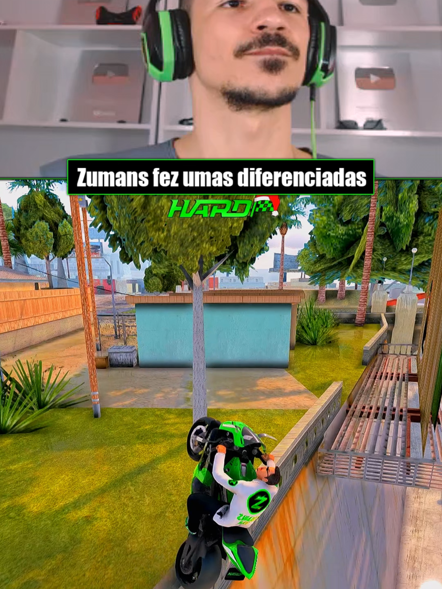 Zumans fez umas diferenciadas na fuga no gta #forupage #gta #game #fyp