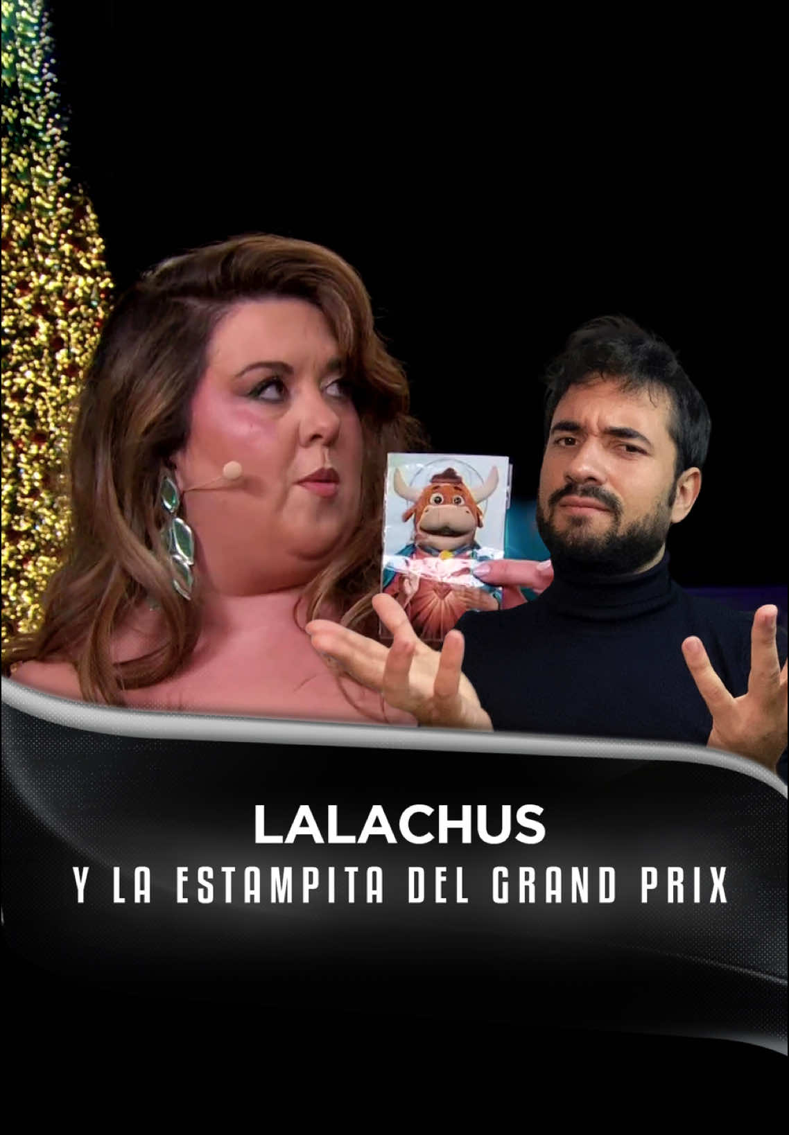 Polémica con Lalachus en las Campanadas por la estampita de la vaquilla del Grand Prix. ¿Qué ha pasado realmente? ¿Qué opinas tú? Tras pedírsela, David Broncano le entregó la estampa que ha generado revuelo entre los católicos por interpretarlo como una ofensa al cristianismo.  Todo esto ocurrió antes de comernos las uvas con las 12 campanadas para dar la bienvenida al #2025. #Lalachus #Campanadas #Nochevieja #Feliz2025 #Uvas @Lalachus3 