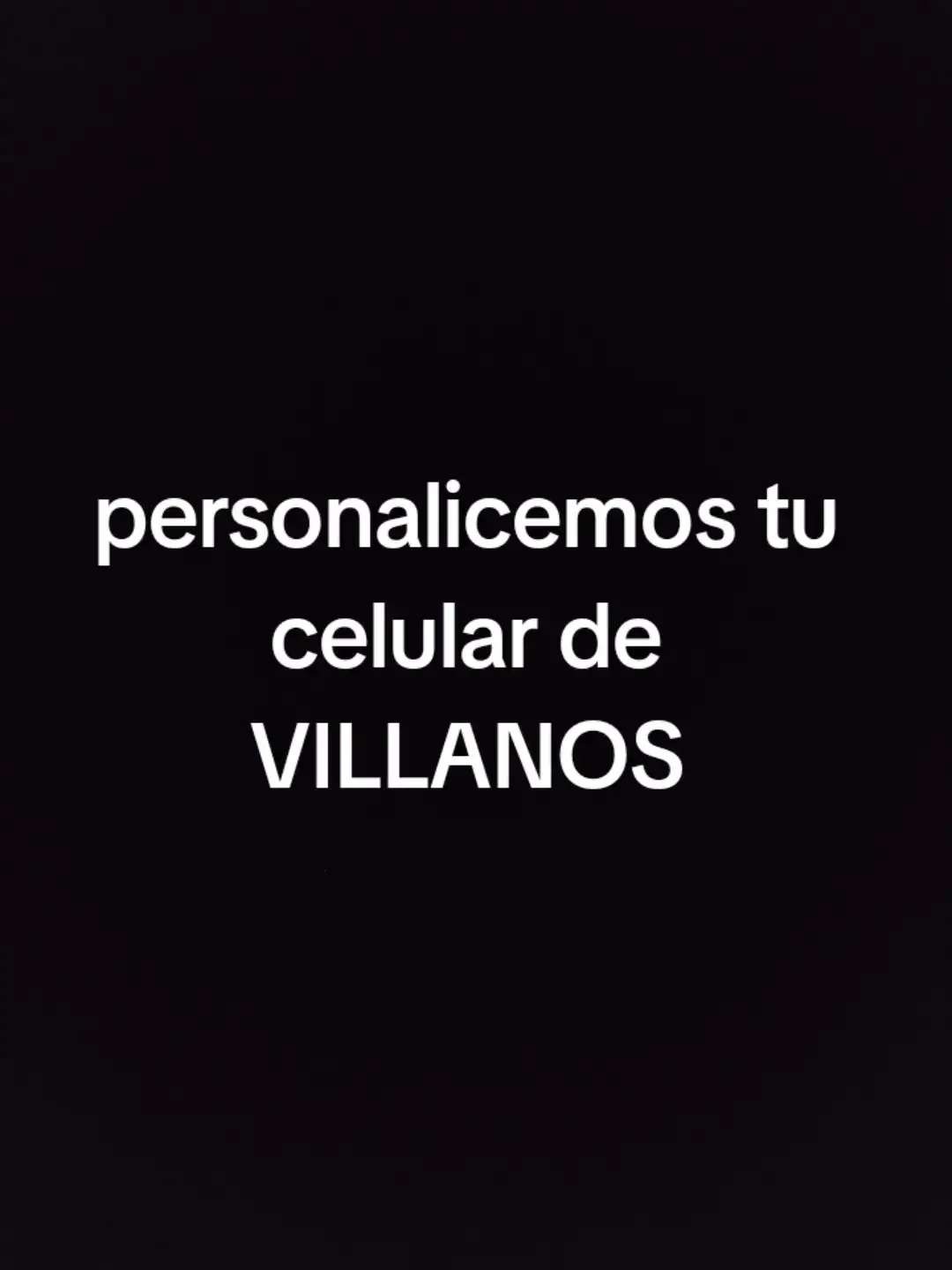 villanos de que quieren el próximo personalicemos tu celular 🤔#villanos 