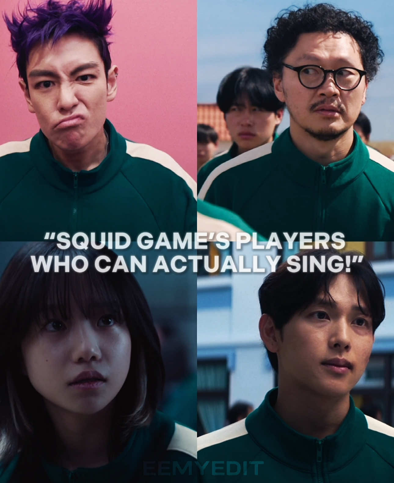 player 222 who sang the famous OST Juicy Juicy,WOW 👏 #parkunghoon #imsiwan#wihajun#yangdonggeun #joyuri#kanghaneul#top#gongyoo #choiseunghyun#squidgame2#kdrama