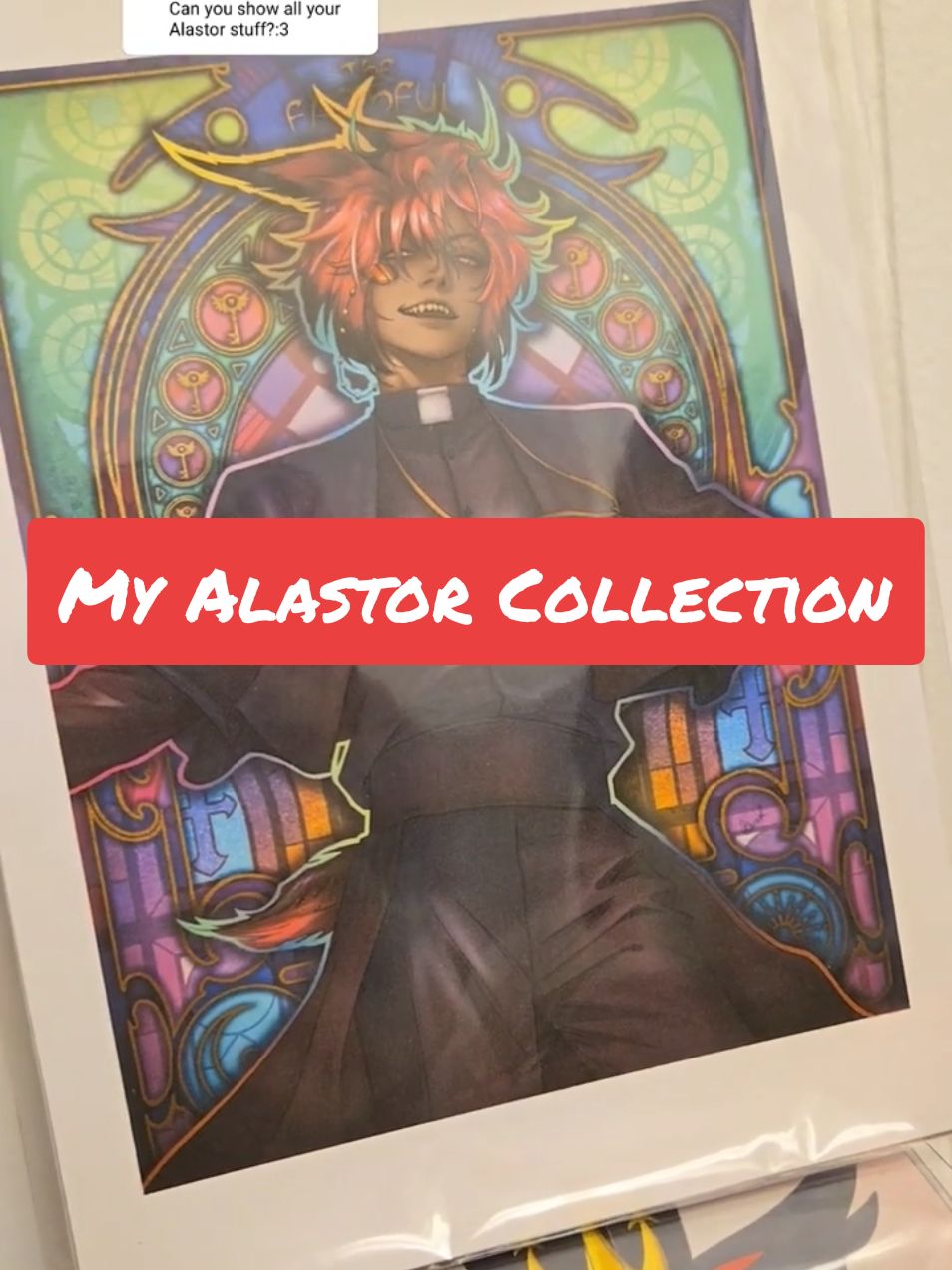 It didn't fit in one video. 😭😭😭 Should I do more?? #hazbinhoteledit #hazbinhotel #hazbinhoteltradingcards #hazbinhotelcards #tradingcards #alastor #hazbinhotelalastor #hazbinhotelsoundtrack #hazbinhotelalastor #hazbinhotelcollection 