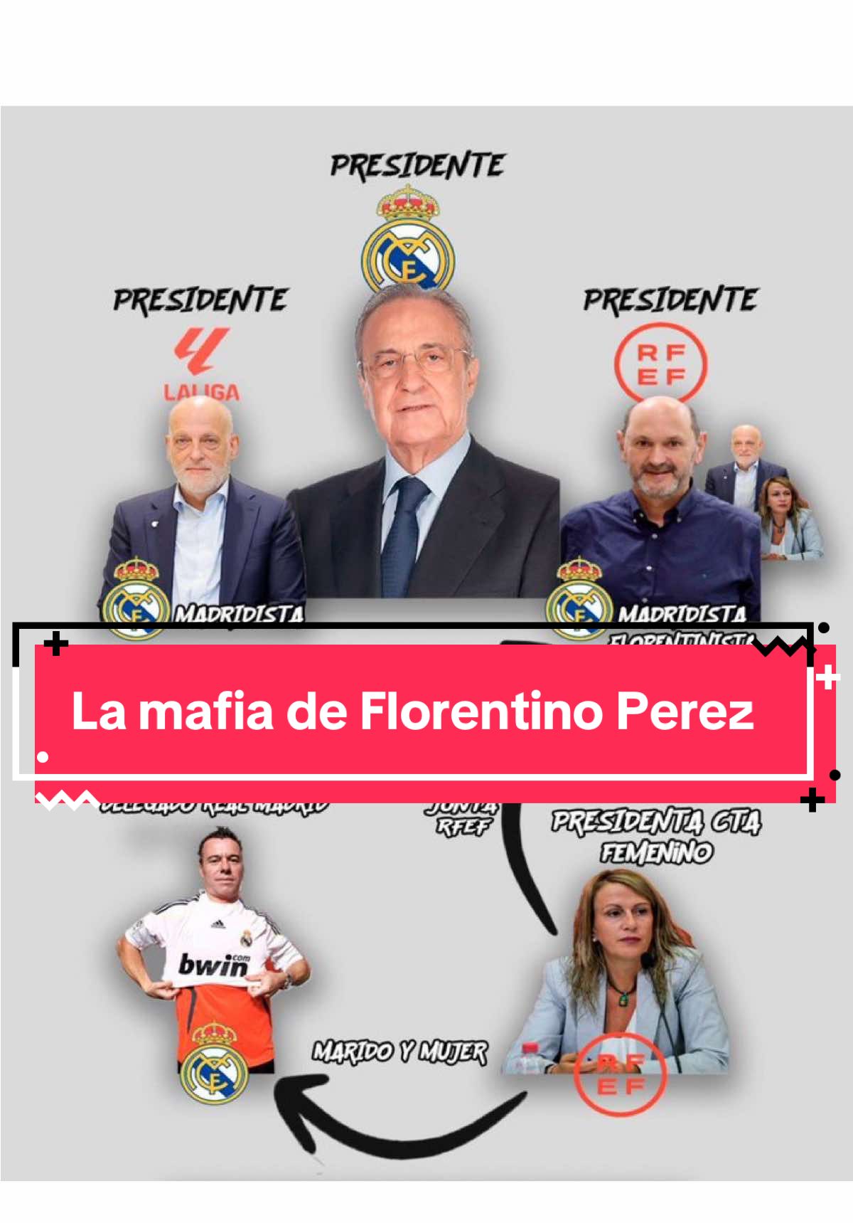 La mafia madrilene gere le football espagnol… #footballtiktok #corruption #laliga #javiertebas #fcbarcelona #RealMadrid 