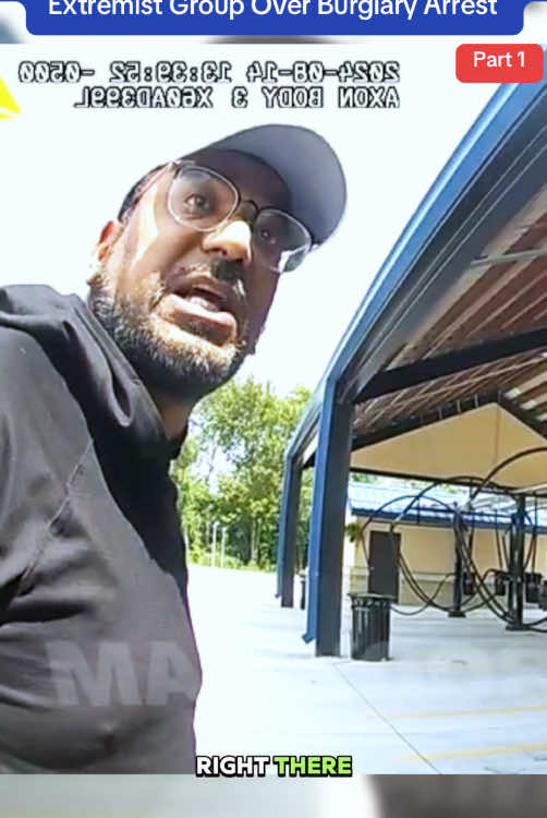 Devout Muslim Claims In-Law Runs Guns for Extremist Group Over Burglary Arrest#police #policeofficer #cops #arrested #usa #flypシ 