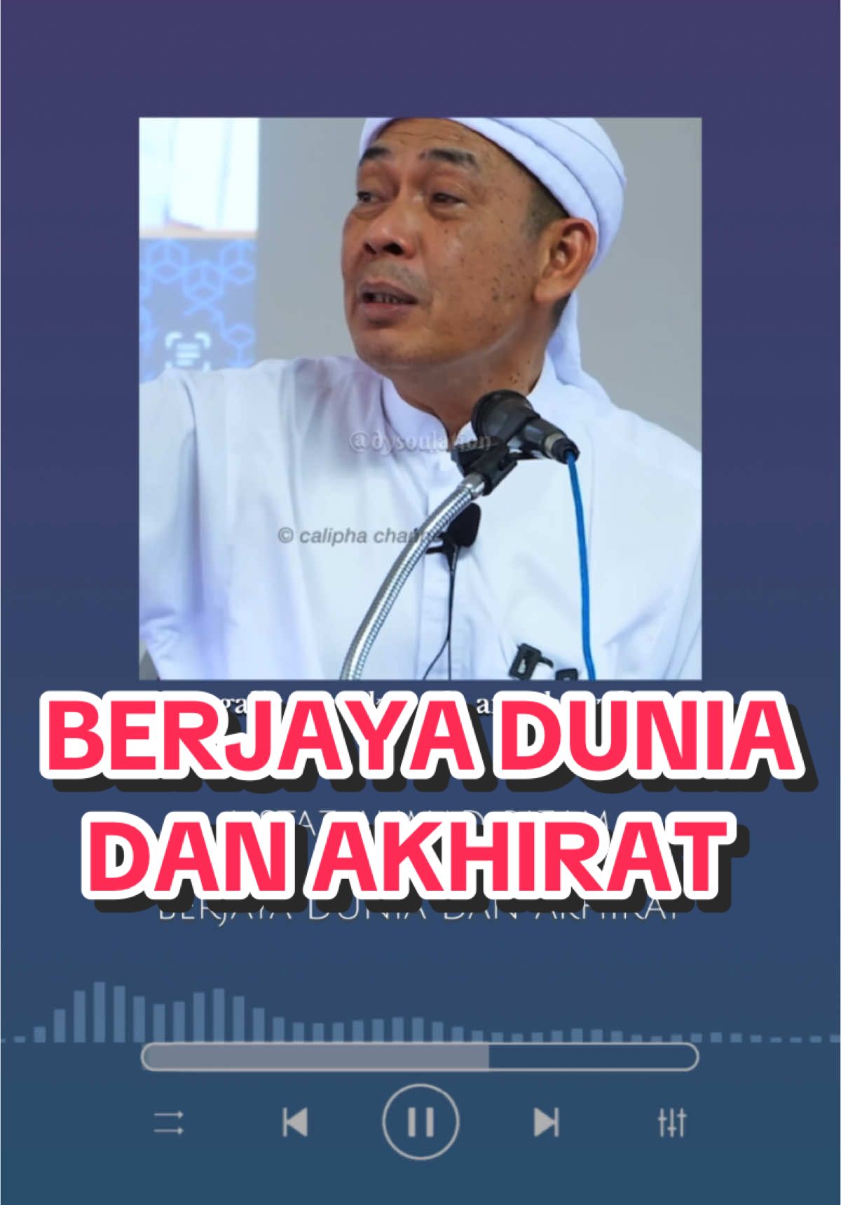 Berjaya dunia dan akhirat #ustazahmadrizam #hambaallah #umatmuhammad #fyp 