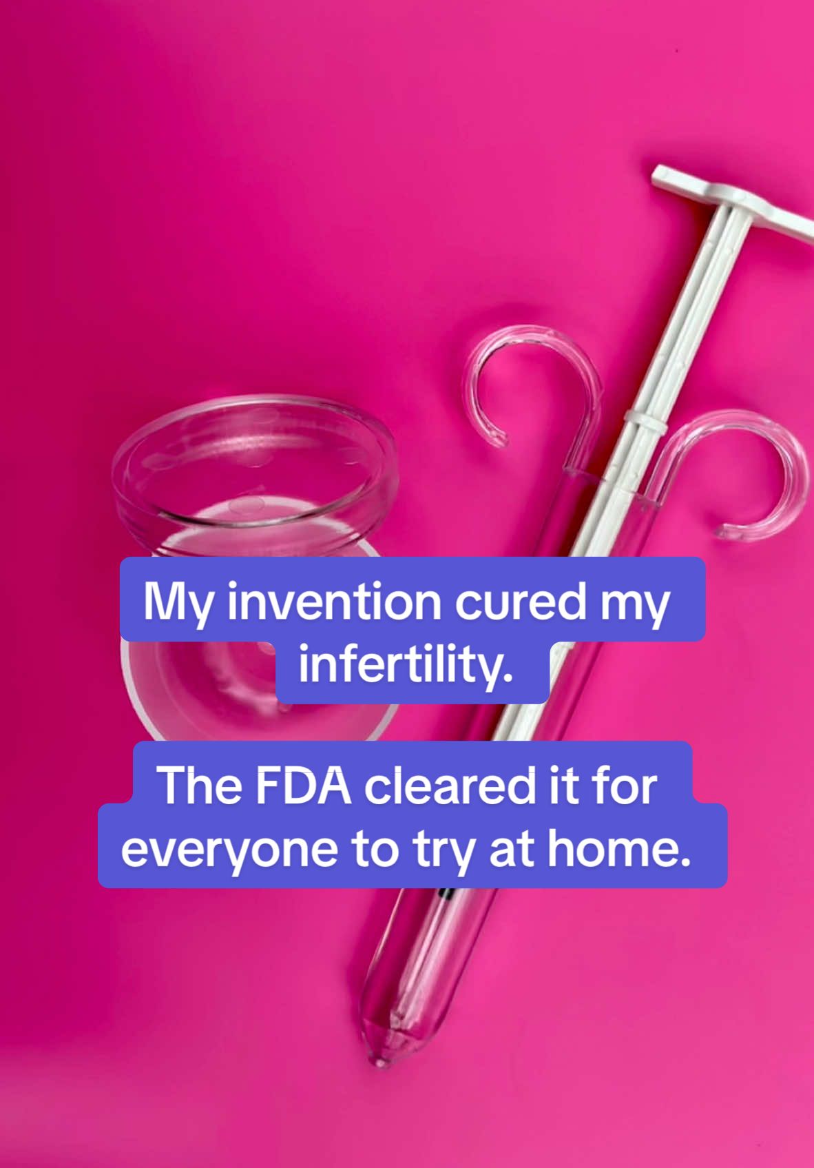 As close to at home IUI as you can try.  #ttc #science #infertility #fypシ゚viral #2025baby 