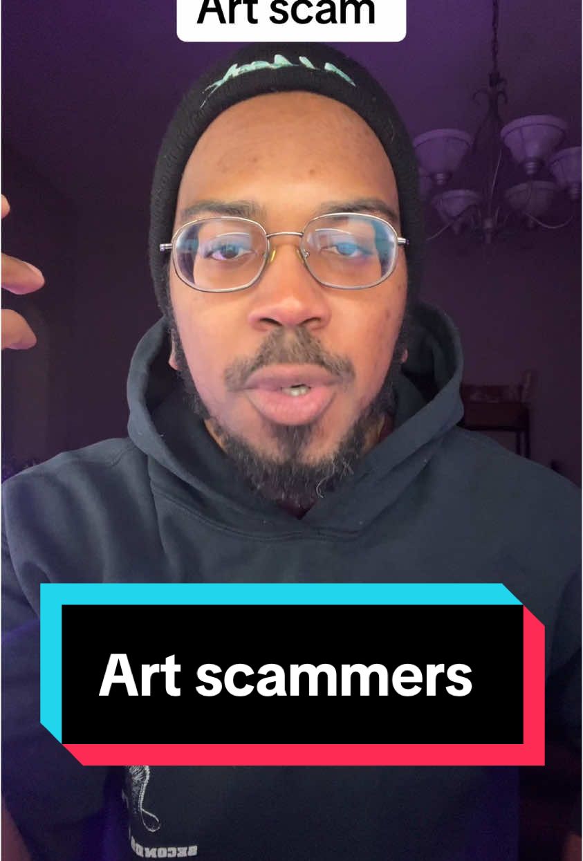 Dont fall for art scams. #art #arttok #artcommunity #artist #artistoftiktok 