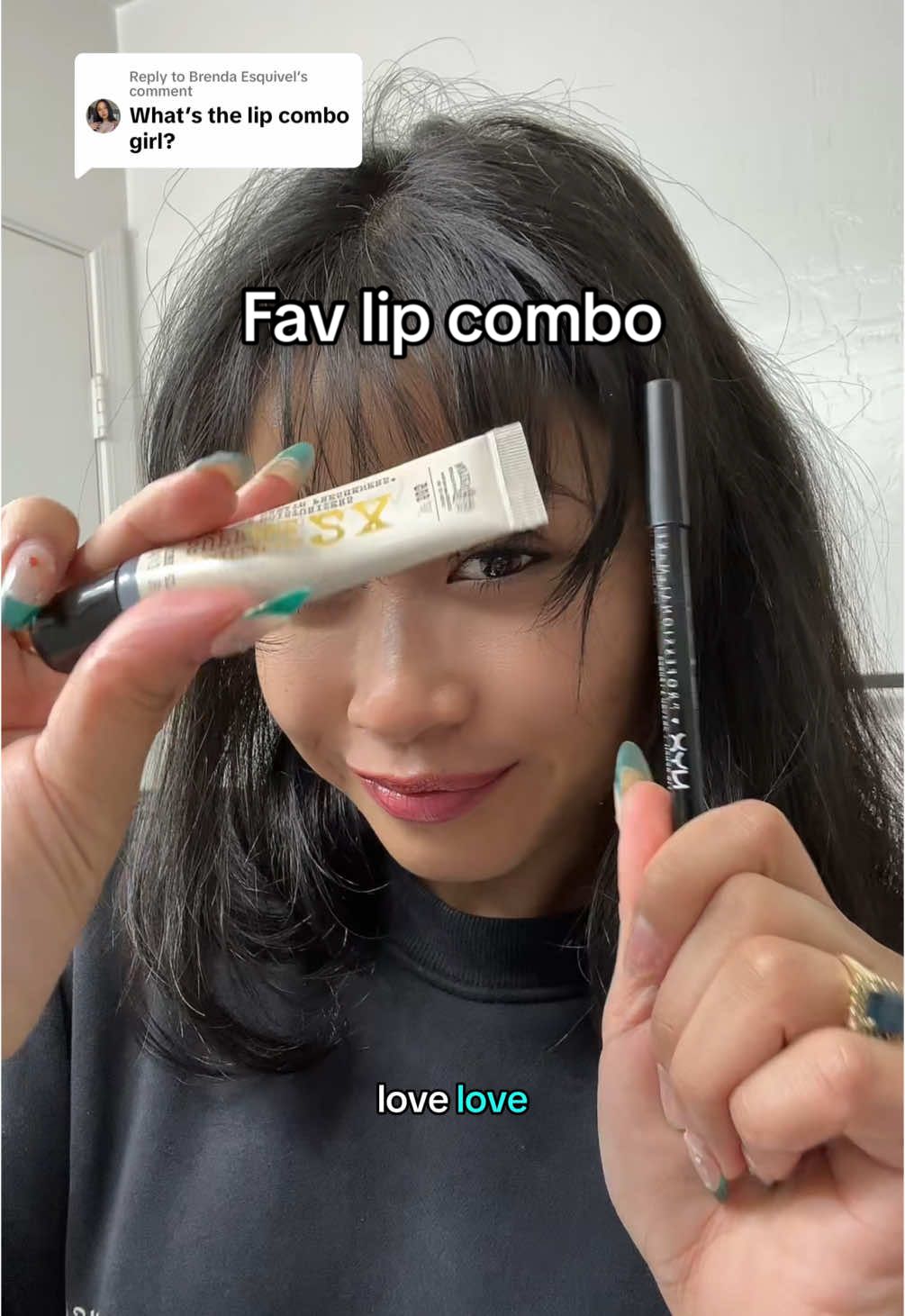 Replying to @Brenda Esquivel  NYX lip pencil in ever lined and filled and use the co bigelow gloss over! #lipcombo #lipcombos #nyxlipliner #cobigelow 