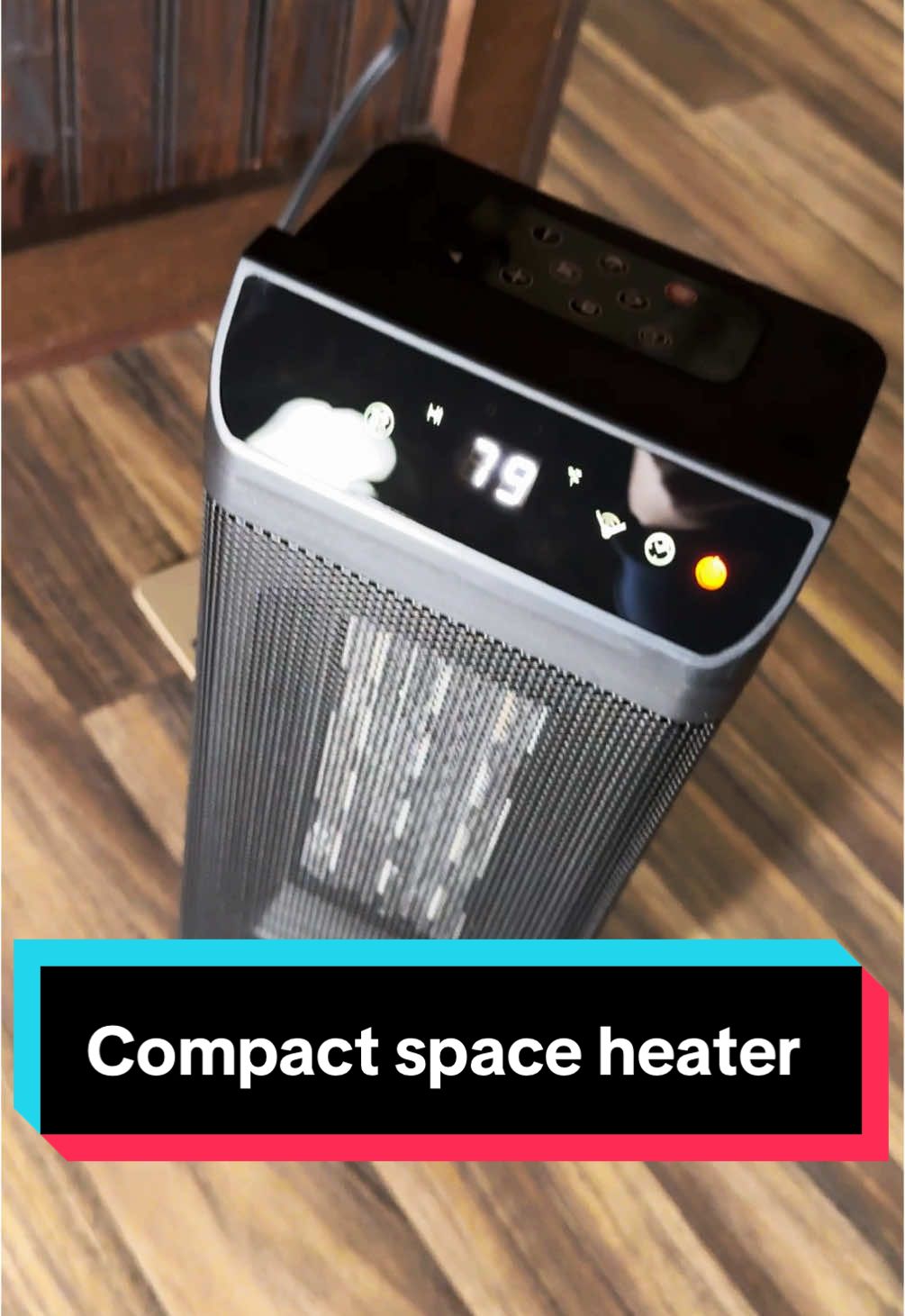 Compact space heater ! #spaceheater #underthedesk #tabletop #tabletopheater #desktopheater #electricheater #1500watts #coldweather #spaceheaterseason @FM-Bets #portableheaters #portablespaceheater 