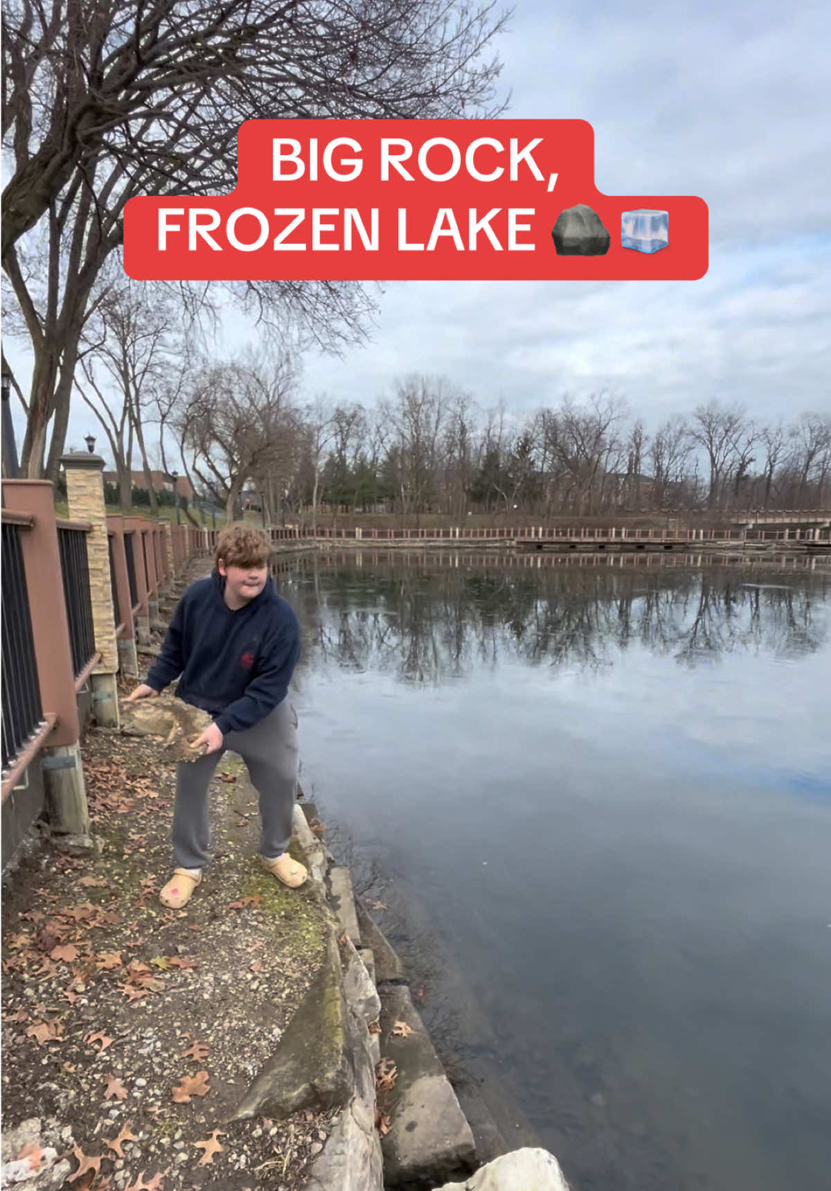 Hell yeah, brother 🫡 #fyp #explore #rock #rockthrowing #Outdoors #lake  (via @Man I love fishing)