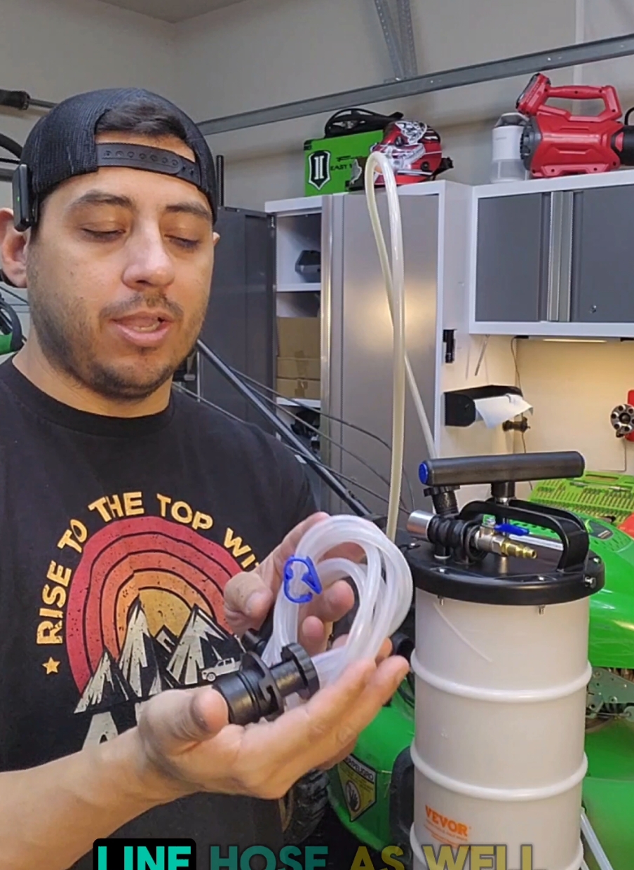 Vevor Oil Extraction tool for mechanics or garage warriors #vevor #shop #tiktokshop #fy #fyp #for #you #foryou #foryoupage #DIY #mechanic #tech #small #engine #repair #smallengine #lawn #lawntok #lawn #equipment 