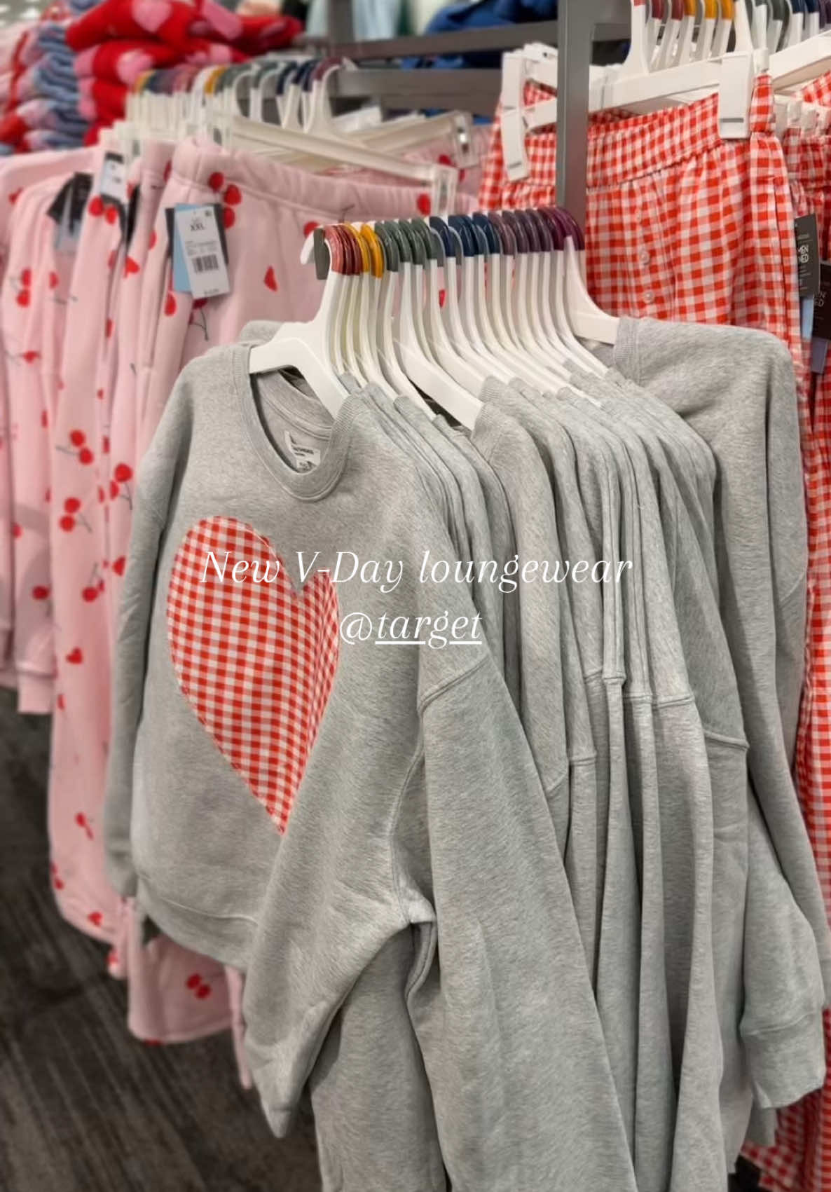 new vday loungewear @target ✨❤️ #target #targetstyle #targetfinds #targetmusthaves #newattarget #targetvalentines #ValentinesDay #VDayOutfit #loungewear #targettok #targetvalentinesday 