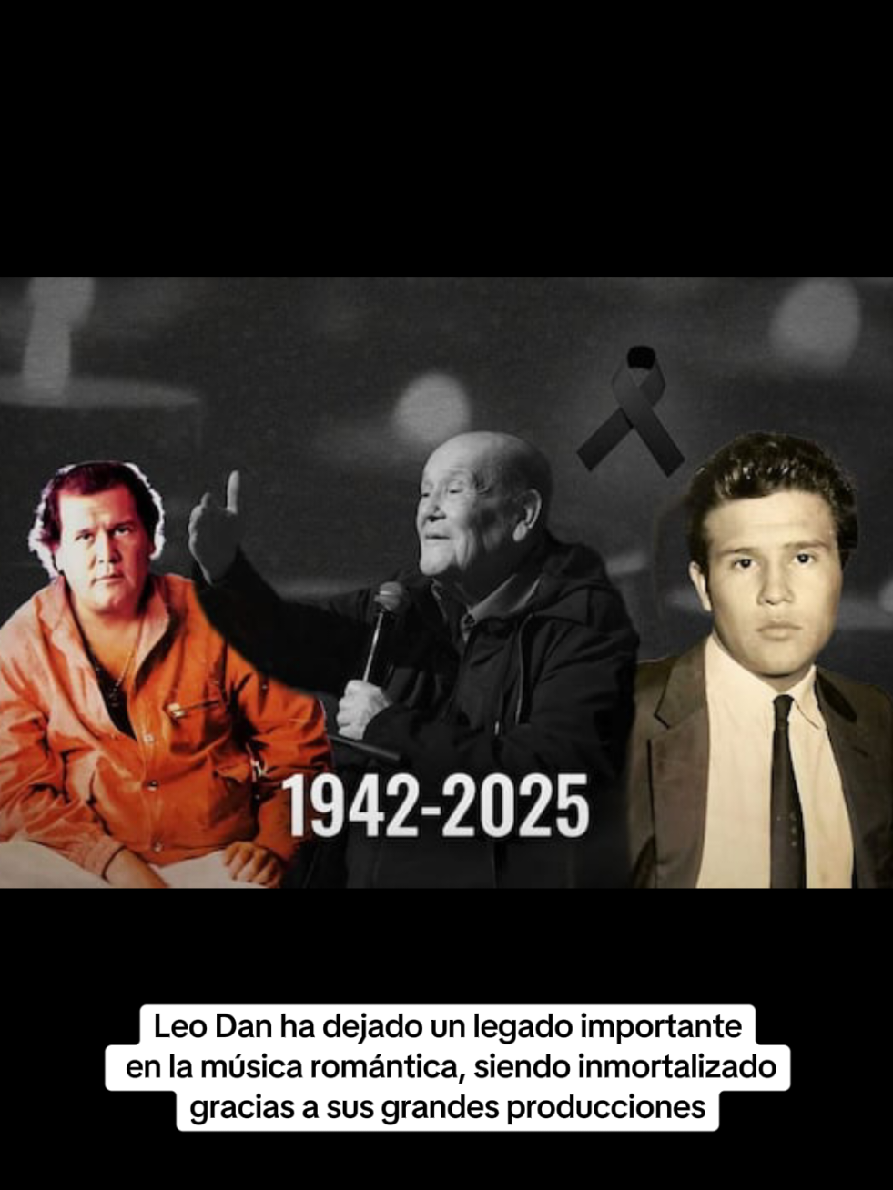 Última Hora 🚨: Fallece el legendario Leo Dan, uno de los mejores cantantes de música romántica #NoticiasTikTok #LeoDan #UltimaHora 